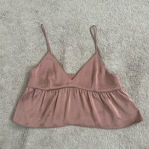 Aritzia / little moon cropped tank top